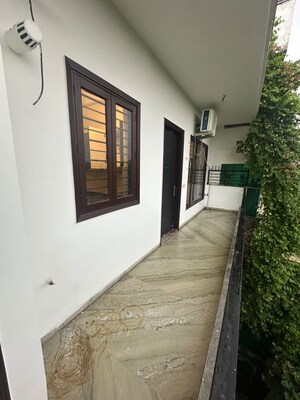 Balcony in 3 BHK Builder Floor at Palam Vihar – for Rent