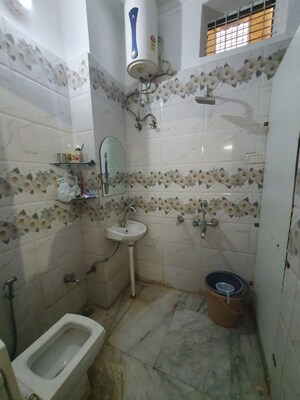Bathroom in 1 BHK Builder Floor at Palam Vihar – for Rent