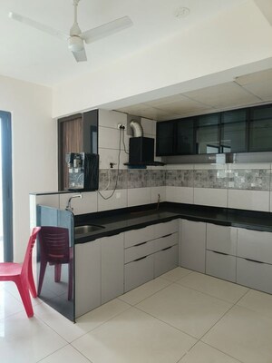 Kitchen in 4 BHK Apartment at Paranjape Broadway, Wakad – for Rent