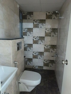 Bathroom in 2 BHK Apartment at Mahindra Happinest Tathawade Phase 1, Tathawade – for Rent