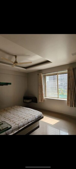 Bedroom in 3 BHK Apartment at Manav Silver Skyscapes, Wakad – for Rent