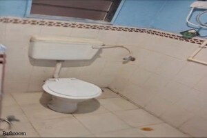 Bathroom in 1 BHK Apartment at Rakshak Nagar Gold, Kharadi – for Rent