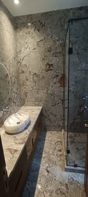 Bathroom in 3 BHK Builder Floor at Safdarjung Development Area – for Rent