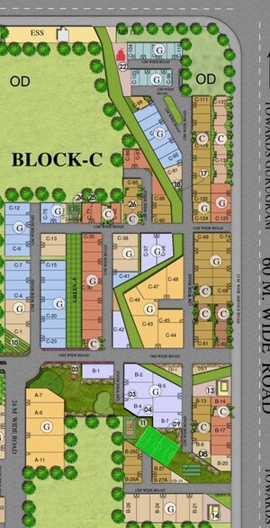   Plot at Central Park Flower Valley Mikasa Plots, Sohna Sector 33 – for Sale
