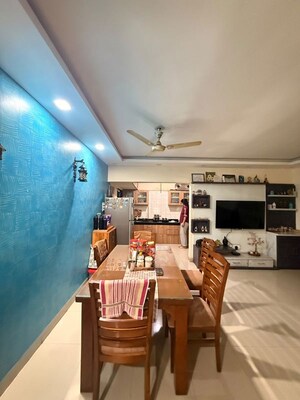 Living Room in 2 BHK Apartment at BU Bhandari Acolade, Kharadi – for Rent