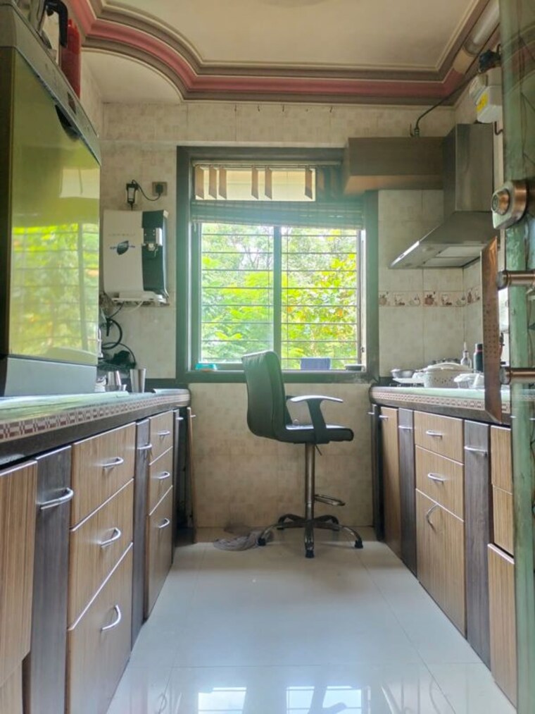 Kitchen, vijay-nagari-annex 2 Bedroom 725 Sq.Ft. Apartment In Waghbil Thane 10634853