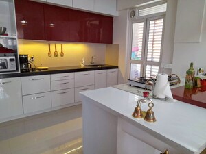 Kitchen in 3 BHK Apartment at Lodha Belmondo, Gahunje – for Rent