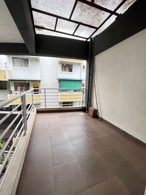 Balcony in 2 BHK Apartment at Esclare Royale, Kharadi – for Rent