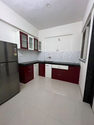 Kitchen in 2 BHK Apartment at Esclare Royale, Kharadi – for Rent