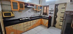 Kitchen in 4 BHK Villa at Bungalow Area – for Rent