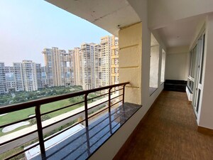 Balcony in 4 BHK Apartment at Jaypee Kalypso Court, Sector 128 – for Rent