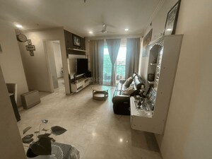 Living Room in 2 BHK Apartment at Aurum Q Residences, Ghansoli – for Sale