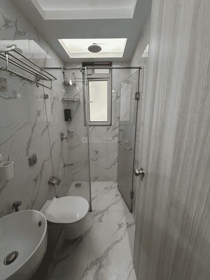 Bathroom in 2 BHK Apartment at Aurum Q Residences, Ghansoli – for Sale