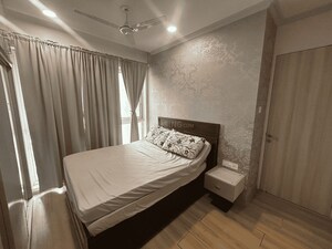 Bedroom in 2 BHK Apartment at Aurum Q Residences, Ghansoli – for Sale