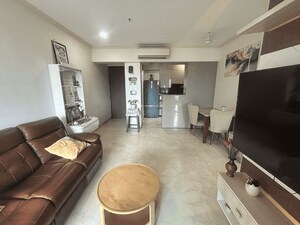 Hall in 2 BHK Apartment at Aurum Q Residences, Ghansoli – for Sale