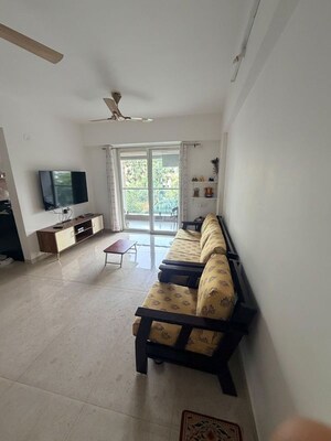 Living Room in 2 BHK Apartment at Ganga Legend, Bavdhan – for Rent