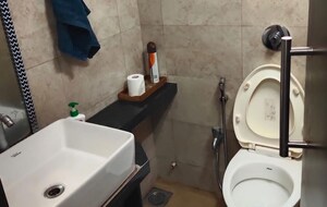 Bathroom in  Office Space at Sahar – for Rent