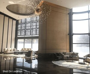Living Room in 2 BHK Apartment at Omkar Veda Exclusive, Parel – for Sale