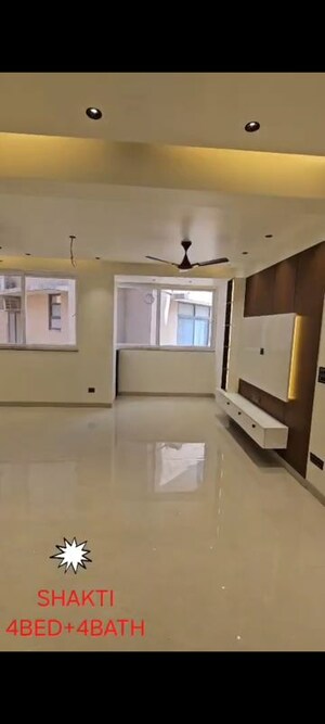 Living Room in 4 BHK Apartment at Sector 5 Dwarka – for Sale