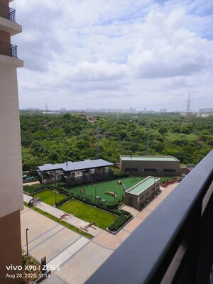 Balcony in 2.5 BHK Apartment at Aparna Sarovar Zicon, Nallagandla – for Rent