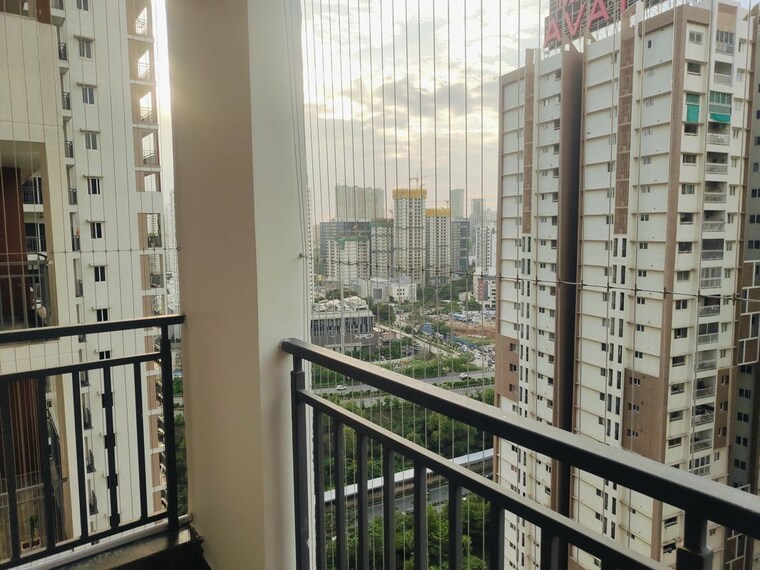 Balcony, aparna-zenon 2 Bedroom 1341 Sq.Ft. Apartment In Puppalaguda Hyderabad 10634939