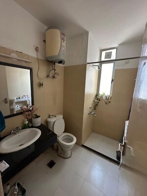 Bathroom in 3 BHK Apartment at Pioneer Park Phase 1, Sector 61 – for Sale