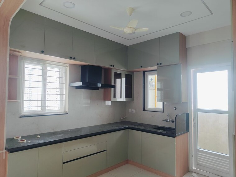 Kitchen, aparna-zenon 2 Bedroom 1341 Sq.Ft. Apartment In Puppalaguda Hyderabad 10634948