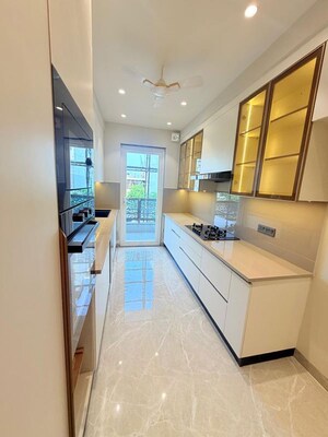 Kitchen in 3 BHK Builder Floor at Central Park Flower Valley, Sohna Sector 33 – for Sale