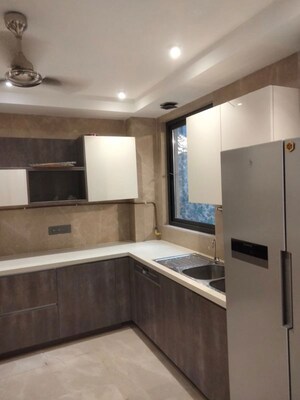 Kitchen in 4 BHK Builder Floor at Greater Kailash – for Sale