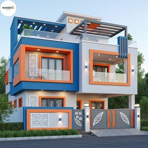 4 BHK Villa – Exterior View View at Mudichur - for Sale