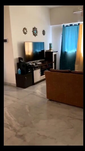 Living Room in 2 BHK Apartment at Lodha Luxuria Priva, Majiwada – for Sale