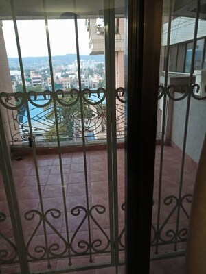 Balcony in 2 BHK Apartment at SRK Oval Nest, Warje – for Rent