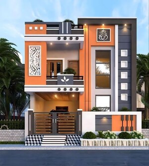 5 BHK Villa – Exterior View View at Mudichur - for Sale