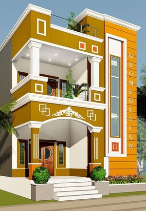 5 BHK Villa – Exterior View View at Mudichur - for Sale