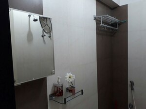 Bathroom in 1 BHK Apartment at Anshuman Vaastu Shanti, Andheri East – for Rent