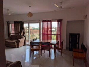 Living Room in 3 BHK Apartment at RMZ Galleria, Yelahanka – for Rent