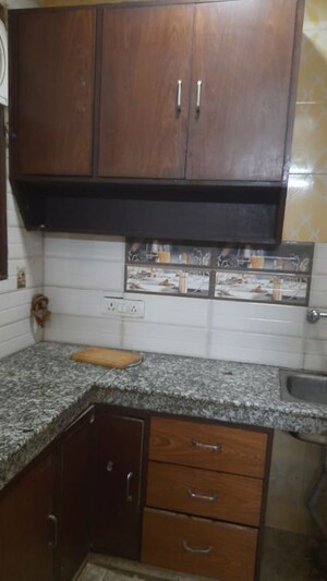 Kitchen in 1 RK Builder Floor at Saket – for Rent
