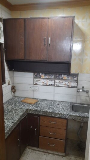 Kitchen in 1 RK Builder Floor at Saket – for Rent
