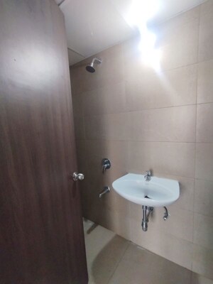 Bathroom in 2 BHK Apartment at Runwal Eirene, Balkum Pada – for Rent