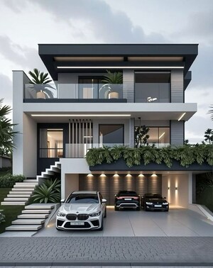 3 BHK Independent House – Exterior View View at Mudichur - for Sale