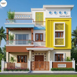 3 BHK Independent House – Exterior View View at Mudichur - for Sale