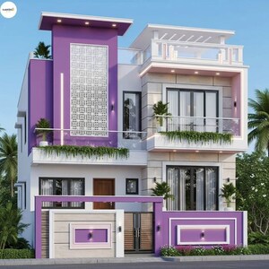3 BHK Independent House – Exterior View View at Mudichur - for Sale