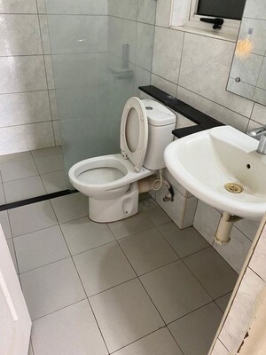 Bathroom in 2 BHK Apartment at Ashiana Anmol Plaza Phase 1, Sohna Sector 33 – for Rent
