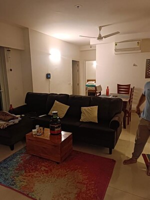 Living Room in 3 BHK Apartment at M3M Marina, Sector 68 – for Rent