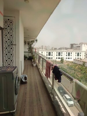 Balcony in 3 BHK Apartment at Omaxe Royal Residency Faridabad, Sector 79 – for Rent