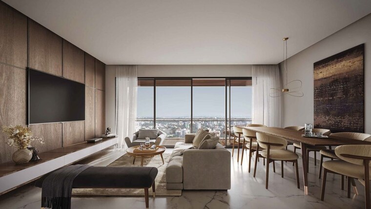 Living Room, runwal-meadows 2 Bedroom 725 Sq.Ft. Apartment In Kanjurmarg East Mumbai 10635063