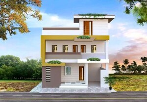 4 BHK Villa – Exterior View View at Mudichur - for Sale