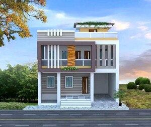 4 BHK Villa – Exterior View View at Mudichur - for Sale