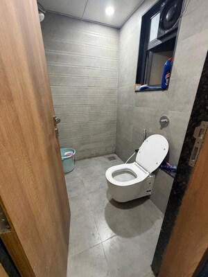 Bathroom in 2 BHK Apartment at Majestique Signature Towers Phase 1, Balewadi – for Rent