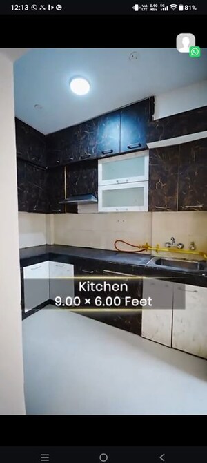 Kitchen in 3 BHK Apartment at Mittal Rajnagar Residency, Raj Nagar Extension – for Rent
